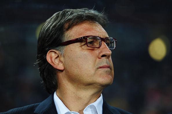 50-year-old Martino led Newell's Old Boys to the semi-finals of the Copa Liberatadores, where they were knocked out by Brazil's Atletico Mineiro. (Getty Images)